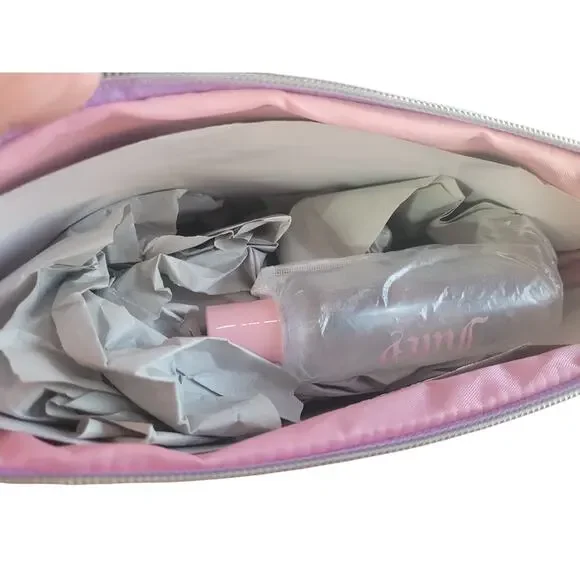 Juicy Couture Makeup Bag NWOT Pink - Picture 6 of 7